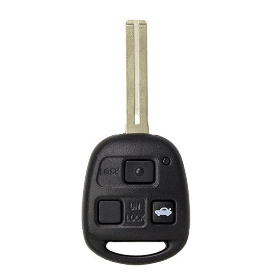 2001-2010 Lexus / 3-Button Remote Head Key / HYQ12BBK (RK-LEX-BBK) - UHS Hardware