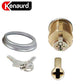 10 x Premium Mortise Cylinder - 1" - 26D - KD + MASTER KEYED (Pack of 10) - UHS Hardware