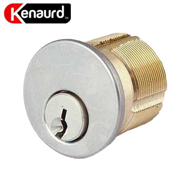 Premium Mortise Cylinder - 1-1/8" - 26D - Satin Chrome - (SC4) - UHS Hardware