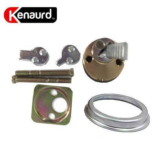 5 X High Security - Rim / Mortise Combo Cylinder - 1-1/8" - US26D - Satin Chrome (BUNDLE OF 5) - UHS Hardware