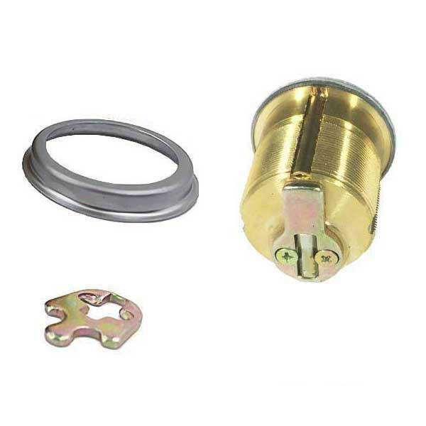 Premium Thumb-Turn Mortise Cylinder – 1-1/2″ – 26D – Satin Chrome - UHS Hardware