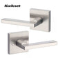 Kwikset - 154HFL - Halifax Passage Lever - Square Rose - 15 - Satin Nickel - Grade 2 - UHS Hardware