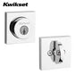 Kwikset - 158 - Halifax Single Cylinder Deadbolt - Square Rose - 26 - Polished Chrome - SmartKey Technology - Grade 2 - UHS Hardware