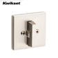 Kwikset - 660 - Contemporary Residential Deadbolt - Square Rose - Single Cylinder - Satin Nickel - SmartKey Technology - Grade 3 - UHS Hardware