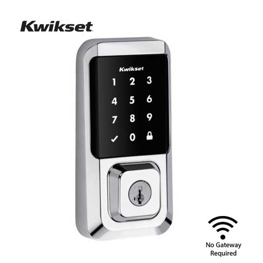 Kwikset - Halo 939 - Electronic Touchscreen Deadbolt - WiFi - SmartKey Technology - 26 - Polished Chrome - UHS Hardware