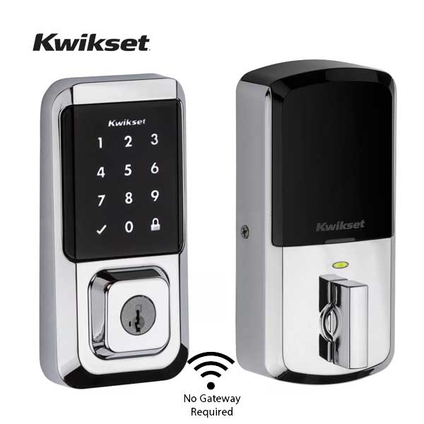 Kwikset - Halo 939 - Electronic Touchscreen Deadbolt - WiFi - SmartKey Technology - 26 - Polished Chrome - UHS Hardware