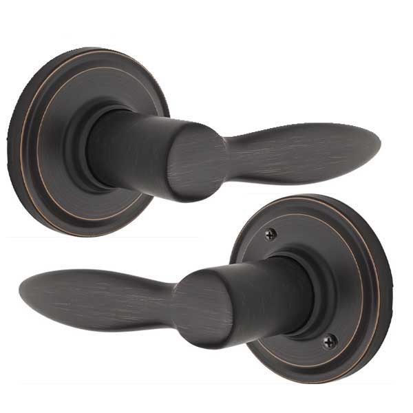 Weiser - GLA101 - Galiano Lever - 11 - Venetian Bronze - Passage - Grade 2 - UHS Hardware