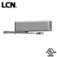 LCN - 4021 - Surface Mounted Door Closer - Fire Rated - Regular Arm - Left Hand -  Aluminum - 180° Swing - Grade 1 - UHS Hardware