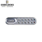 Code Locks - KL1000 - Compact Digital Cabinet / Locker Lock - Horizontal - LH/RH - UHS Hardware
