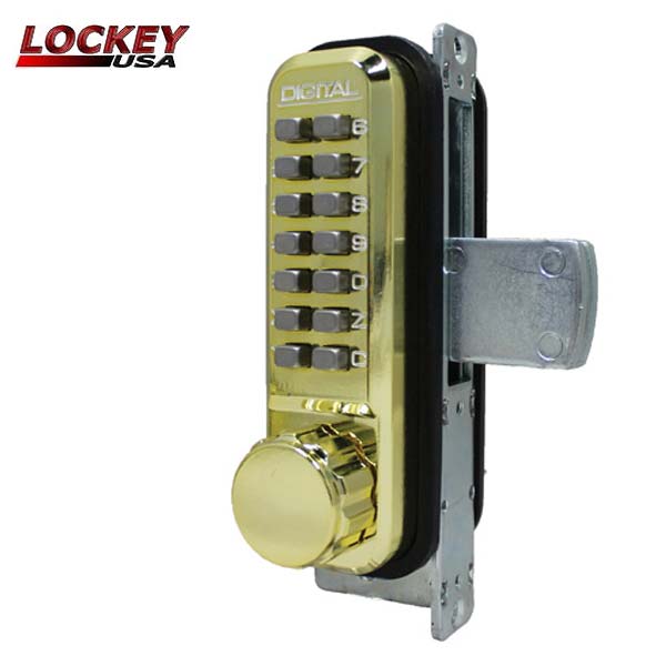 Lockey - 2900 - Narrow-Stile Mechanical Keypad Keyless Bolt - Double Combination - UHS Hardware