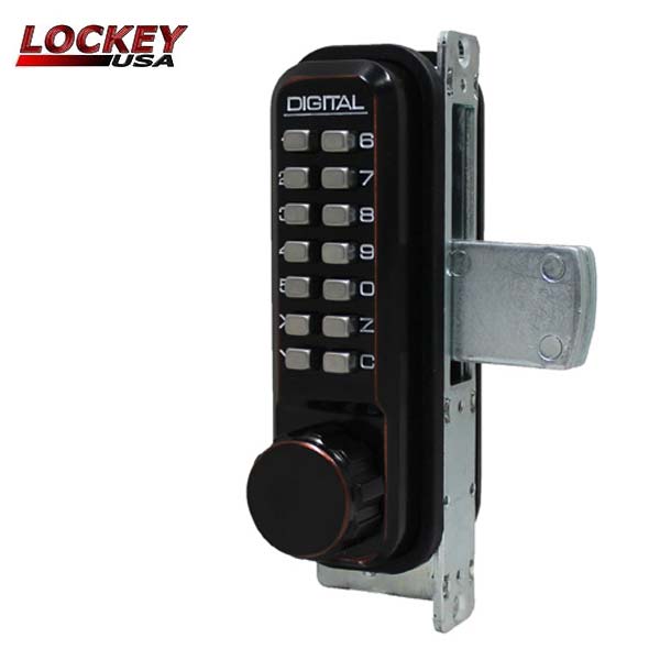 Lockey - 2900 - Narrow-Stile Mechanical Keypad Keyless Bolt - UHS Hardware