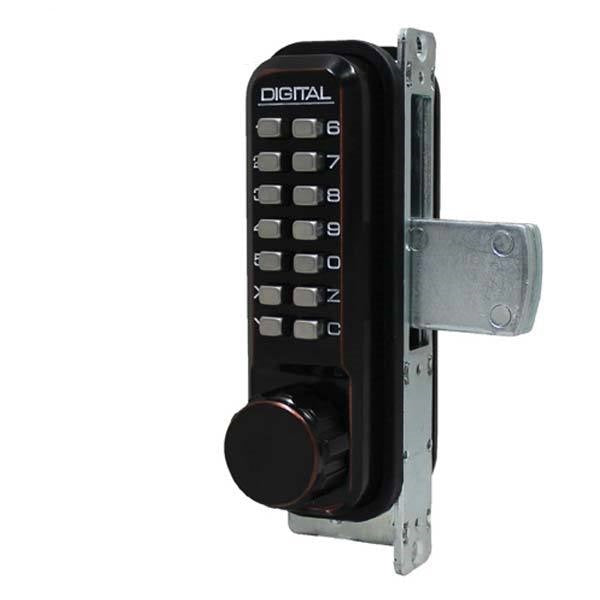 Lockey - 2900 - Narrow Stile - Mechanical Keypad - Keyless Deadbolt Lock - Knob - UHS Hardware