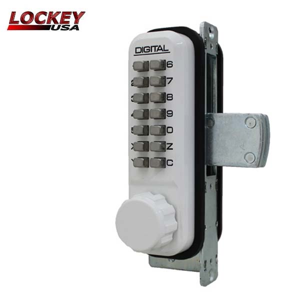 Lockey - 2900 - Narrow-Stile Mechanical Keypad Keyless Bolt - Double Combination - UHS Hardware