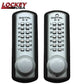 Lockey - 3210 - Mechanical Keyless Digital Combination Deadbolt - Dbl Combo - SC - Marine Grade - UHS Hardware