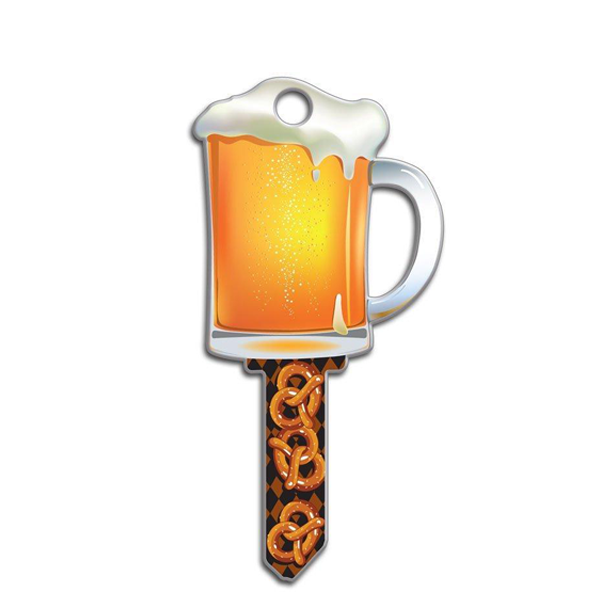 LuckyLine - B110S - Key Shapes - Beer Mug - Schlage - SC1 - 5 Pack - UHS Hardware