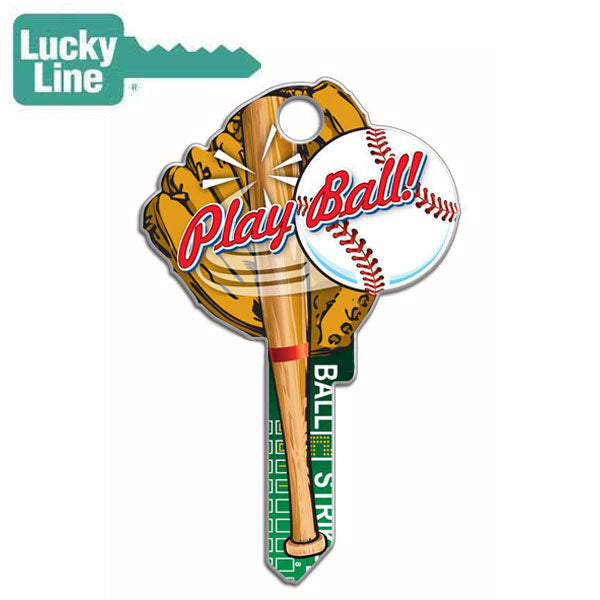 LuckyLine - B120S - Key Shapes - Baseball - Schlage - SC1 - 5 Pack - UHS Hardware