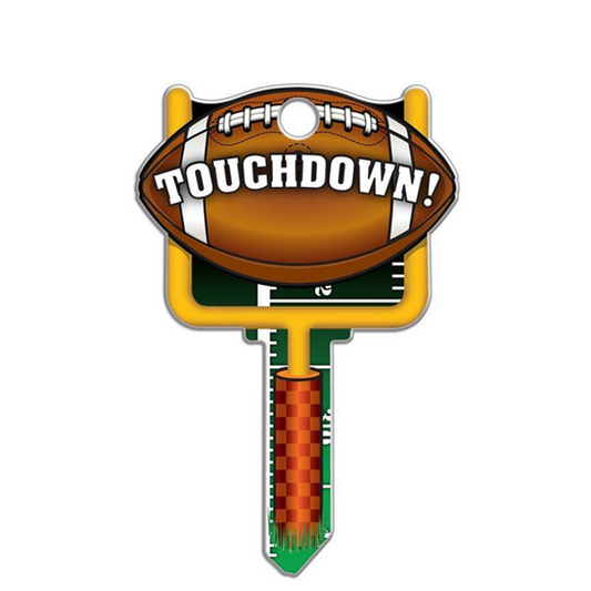 LuckyLine - B121S - Key Shapes - Football - Schlage - SC1 - 5 Pack - UHS Hardware