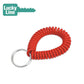 LuckyLine - 41001 - Wrist Coil With Ring Assorted (1 Package) - UHS Hardware