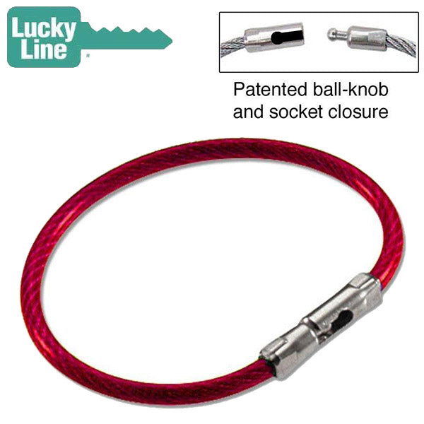 LuckyLine - 71101 - Flex-o-loc Cable - Nylon-Coated  - 1 Pack - UHS Hardware