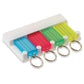 LuckyLine - 60540 - 4-Key Tag Rack - Assorted - 1 Pack - UHS Hardware