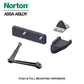 Norton - 5845 - Regenerative Door Operator ADAEZ PRO COMPLETE Kit - Push & Pull Mounting - Satin Aluminum - Grade 1 - UHS Hardware