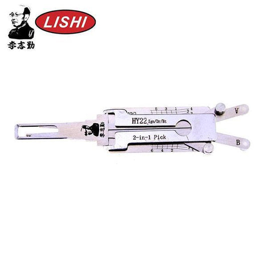 ORIGINAL LISHI HY22 Hyundai / Kia / 2-in-1 Pick & Decoder / Ignition / Door / Trunk Quad Lifter AG - UHS Hardware