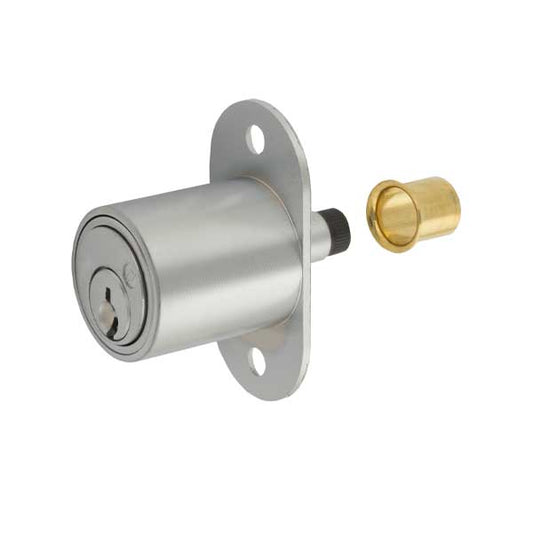 Olympus - 300SD - Sliding Door Plunger Lock - N Series National - 26D - Satin Chrome - KA 915 - UHS Hardware