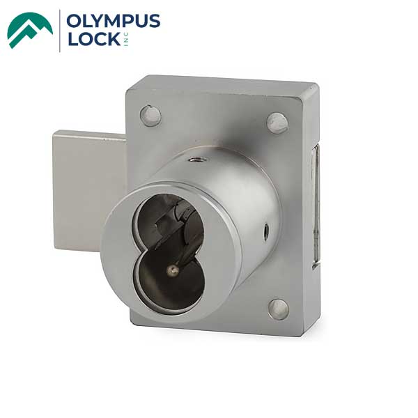 Olympus - 721DR - IC Core Deadbolt Cabinet Door Lock - BEST SFIC - 26D - Satin Chrome - Grade 1 - UHS Hardware