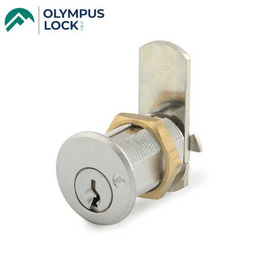 Olympus - DCN - Cam Lock - 1-1/16"- N Series National - 26D - Satin Chrome - KD - Grade 1 - UHS Hardware