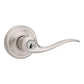 Kwikset - 740TNL - Tustin Lever - Round Rose - Entry - 15 - Satin Nickel - Smart Key Technology - Grade 2 - UHS Hardware