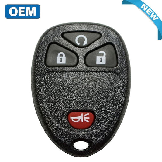 2007-2019 GM / 4-Button Keyless Entry Remote / PN: 5922035 / OUC60221 (OEM)