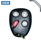 2004-2006 GMC Envoy / 4-Button Keyless Entry Remote w/ Rear Glass / PN: 15772900 / MYT3X6898B (OEM REFURB) - UHS Hardware