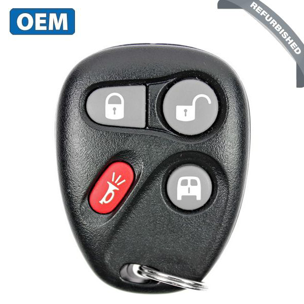 2003-2007 GM Express & Savana / 4-Button Keyless Entry Remote w/ Van Door / PN: 15752330 / KOBLEAR1XT (OEM REFURB) - UHS Hardware