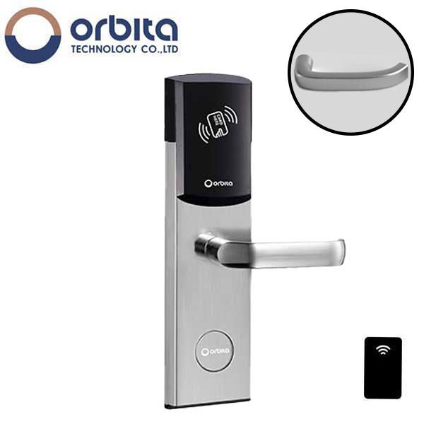 Orbita - E3092 - Mortise Hotel Lock - RFID - Optional Lever Style - 6 VDC - Optional Finish - Fire Rated - Grade 2 -Hotel Door Locks - UHS Hardware