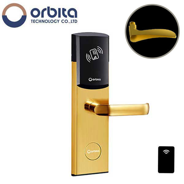Orbita - E3092 - Mortise Hotel Lock - RFID - Optional Lever Style - 6 VDC - Optional Finish - Fire Rated - Grade 2 -Hotel Door Locks - UHS Hardware