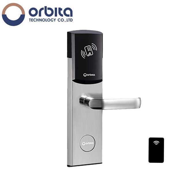 Orbita - E3092 - Mortise Hotel Lock - RFID - 6 VDC - Silver - Grade 2 - UHS Hardware