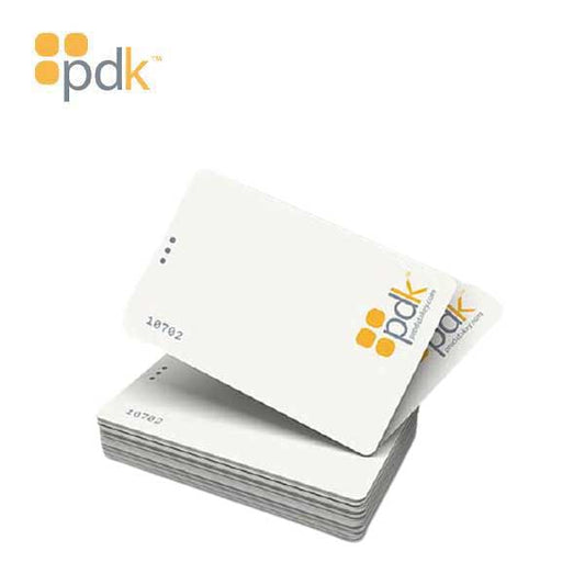PDK - Printable Credential Card - HID Compatible - Pack of 100 (125 KHz Prox) - UHS Hardware