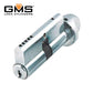 GMS Profile Cylinder - Double Sided w/ Thumb Turn & Key - US26D - Satin Chrome - UHS Hardware