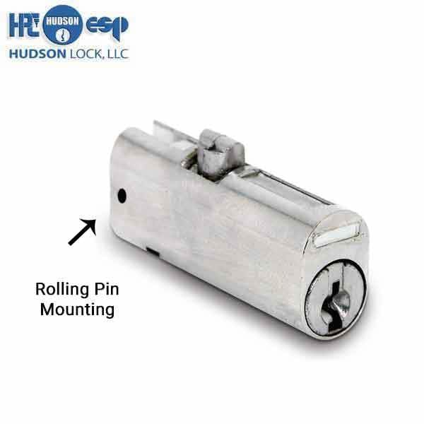 HPC - File Cabinet Lock w/ Rolling Pin (1-3/4") - (HON F26 / CHICAGO 5001LP) - UHS Hardware