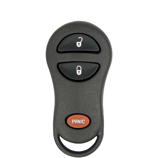 1999-2004 Dodge Jeep / 3-Button Keyless Entry Remote / GQ43VT9T (R-C-497-3B) - UHS Hardware