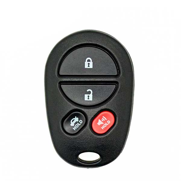 2004-2008 Toyota Avalon / Solara  / 4-Button Keyless Entry Remote / GQ43VT20T / (R-T-20T-4B) - UHS Hardware