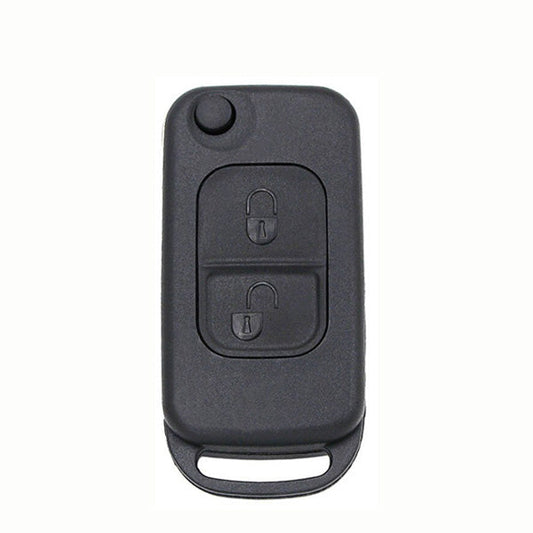 1997-2001 Mercedes SL / 2-Button Flip Key / HU39 / PCF7935 44 Chip for KR55 Key Maker (RFK-MB-003) - UHS Hardware