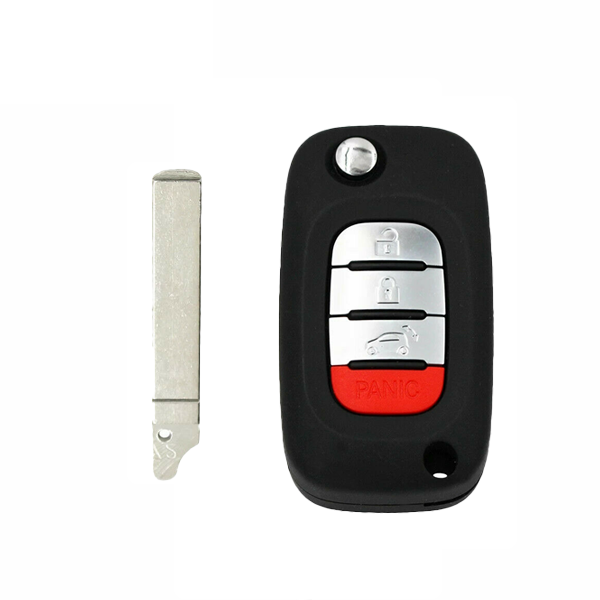 2015-2017 Smart Fortwo Forfour (W453) / 4-Button Flip Key / VA2 / CWTWB1G767 / (RFK-MB-4244) - UHS Hardware