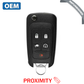 2011-2015 Chevrolet Volt / 5-Button Flip Key w/ Plug-In / PN: 22923862 / OHT05918179 / PEPS (OEM Refurb) - UHS Hardware
