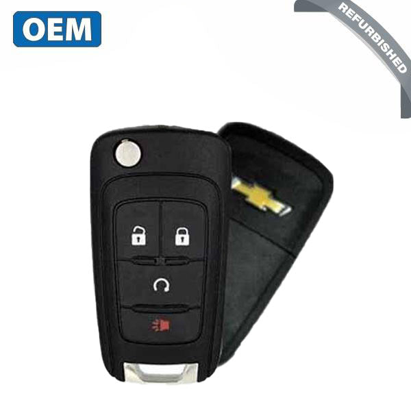 2013-2018 Chevrolet Trax / 4-Button Flip Key / PN: 13504265 / AVL-B01T1AC (OEM) - UHS Hardware