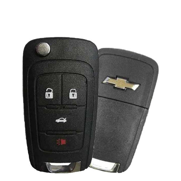 Chevrolet 2014-2016 / 4-Button Remote Flip-Key / PN: 13586489 / KR55WK50073 (OEM) - UHS Hardware