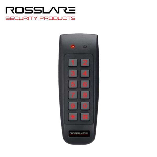 Rosslare - G43 - Mullion Backlit PIN Standalone Controller - Outdoor - 500 Users - 12-24VDC - IP65 - UHS Hardware