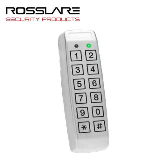 Rosslare - S43 - Mullion Piezoelectric PIN Standalone Controller - Anti-Vandal - 500 Users - 12-24VDC -  IP65 - UHS Hardware