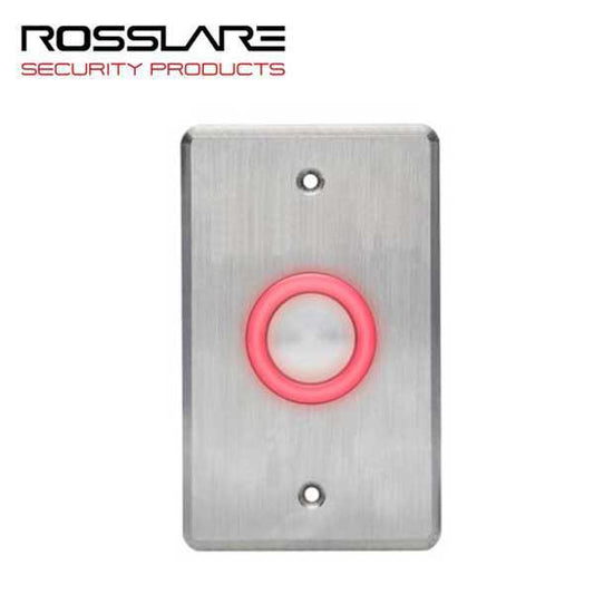 Rosslare - EX06OO -  Request To Exit Button w/Toggle - No Print - Analog Piezo- 10-24 VDC - UHS Hardware