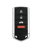2009-2014 Acura TL / 4-Button Smart Key / PN: 72147-TK4-A71 / M3N5WY8145 (RSK-ACU-TL14) - UHS Hardware